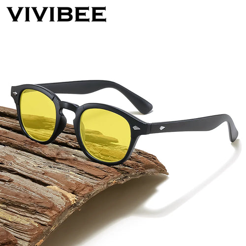 Retro Blue Light Blocking Glasses Men Night Vision Yellow Lens Square UV400 Women Bluelight Filter Computer Eyeglasses
