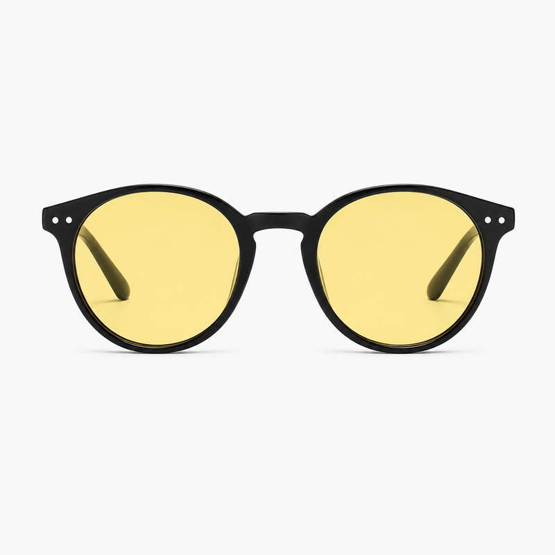 Elian Óptica Amber Night — Warm-Tint Screen Glasses vista 2
