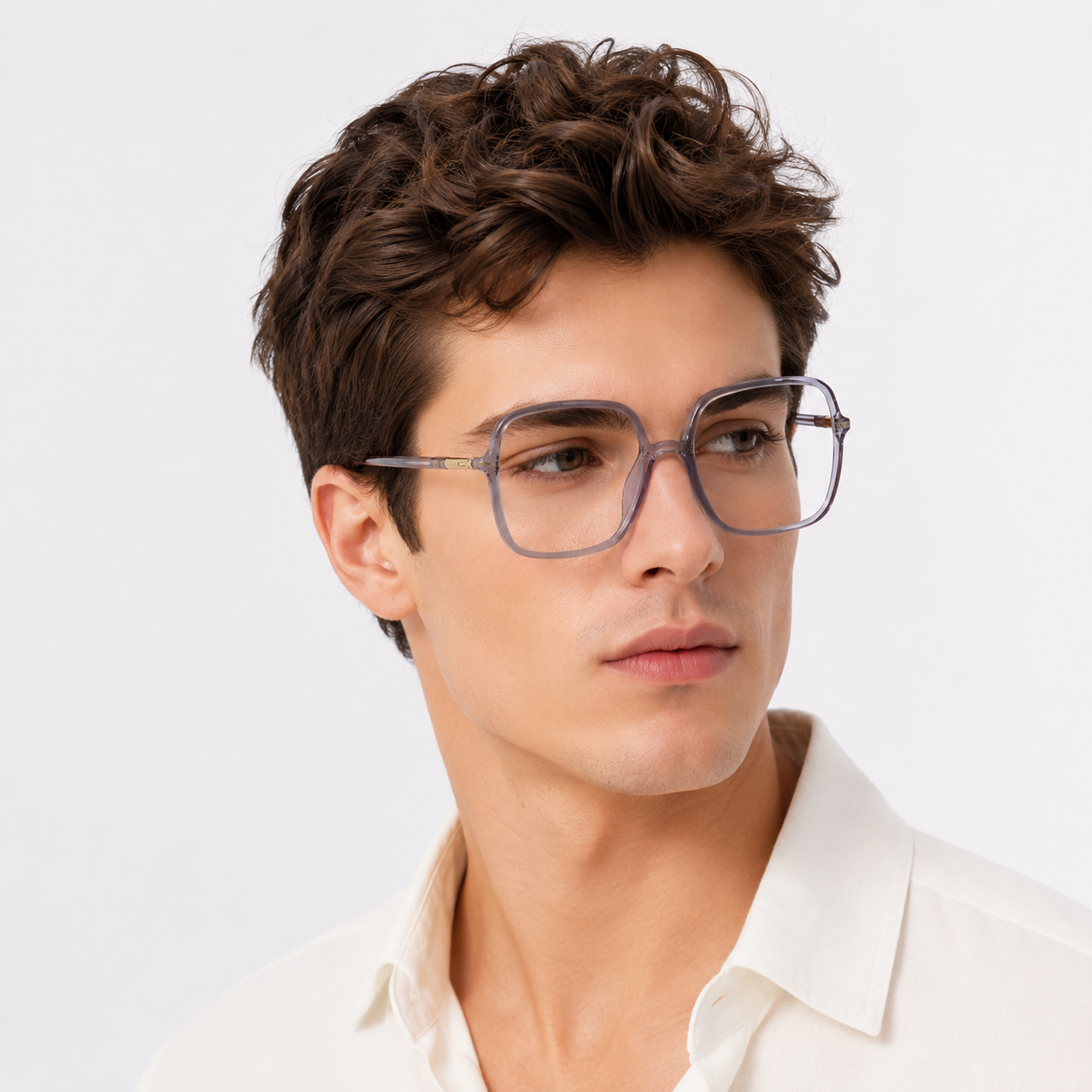 Oversize Square — Blue Light Glasses