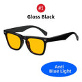 Rectangle Black Blue Light Blocking Glasses Men Gaming anti Bluelight Women Orange Night Vision Computer Eyeglasses