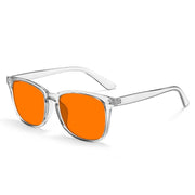 Elian Óptica Sunset Shield — gafas cálidas para descanso digital imagen 3