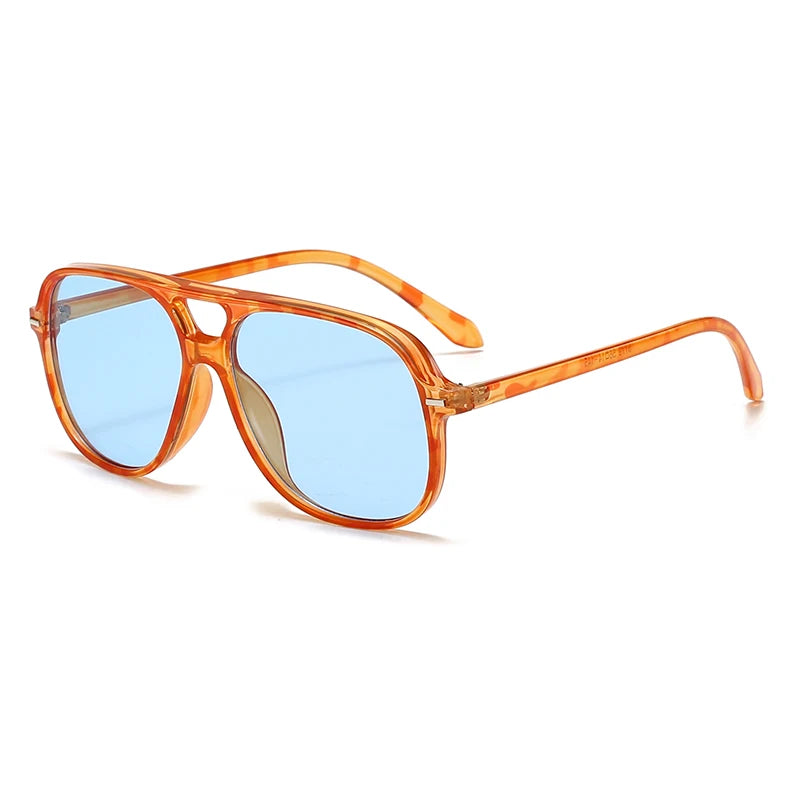 Vintage Fashion Pilot Sun Glasses Women Men Retro Trend Sun Glasses Outdoor Driving Eyeglasses Lady Man UV400 Protective Glasses