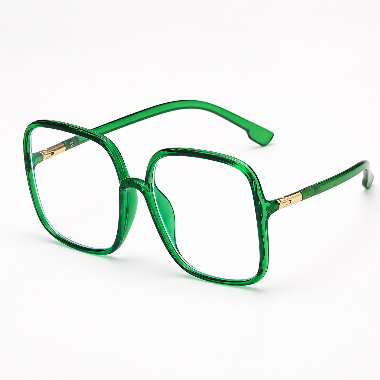 Oversize Square — Blue Light Glasses