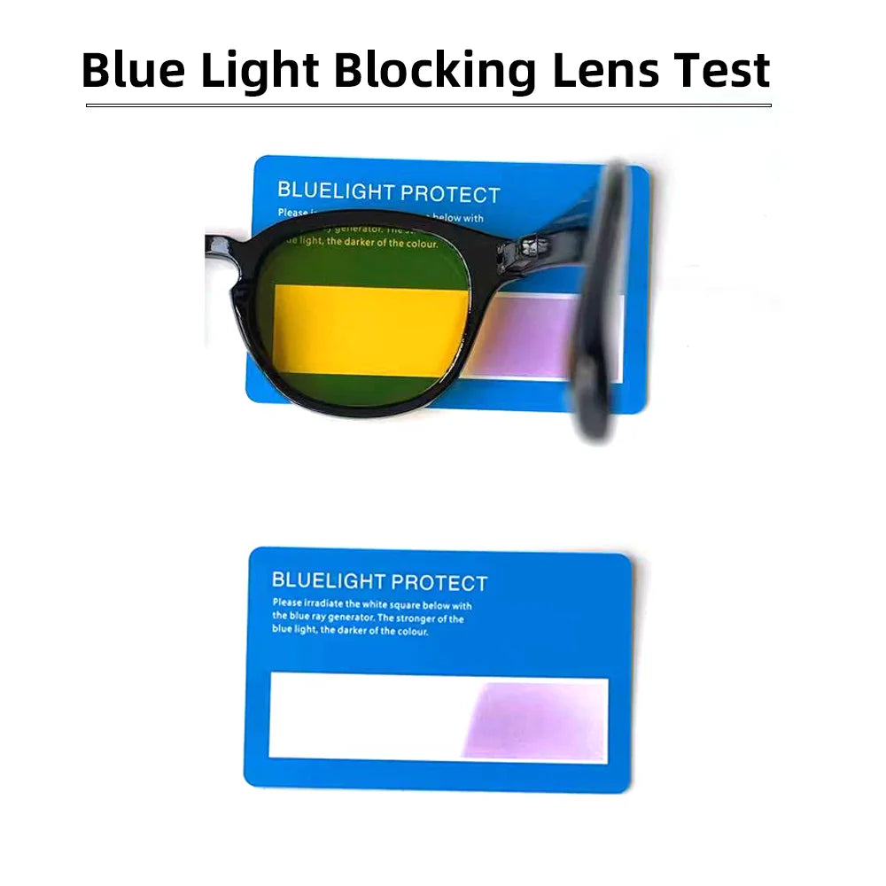 Retro Blue Light Blocking Glasses Men Night Vision Yellow Lens Square UV400 Women Bluelight Filter Computer Eyeglasses