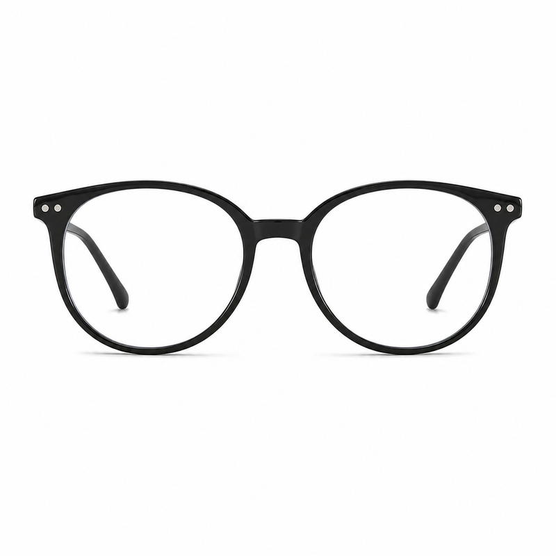 Elian Óptica Soft Round — Round Blue Light Glasses vista 2