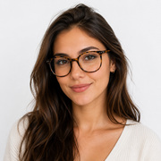 Elian Óptica Soft Round — Round Blue Light Glasses imagen 15