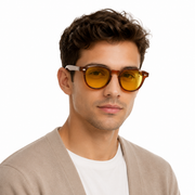 Elian Óptica Classic Yellow — Daytime Blue Light Glasses imagen 9