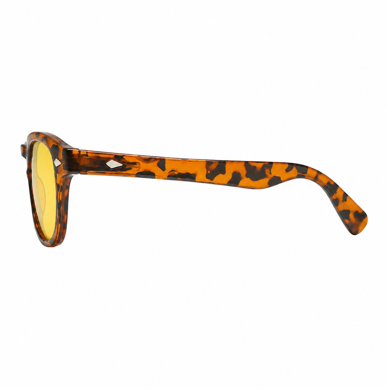 Elian Óptica Classic Yellow — Daytime Blue Light Glasses vista 3