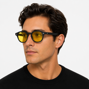 Elian Óptica Classic Yellow — Daytime Blue Light Glasses imagen 24