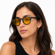 Elian Óptica Classic Yellow — Daytime Blue Light Glasses imagen 25