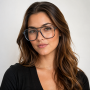 Elian Óptica Crystal Round — Clear Glasses for Screens imagen 5