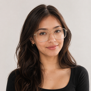 Elian Óptica Crystal Round — Clear Glasses for Screens imagen 20