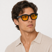 Elian Óptica Clear Square — Clear Blue Light Glasses imagen 4