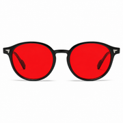 Elian Óptica Amber Round — Yellow-Tint Screen Glasses imagen 32