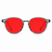 Elian Óptica Amber Round — Yellow-Tint Screen Glasses imagen 37