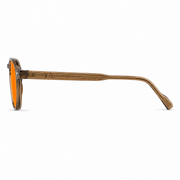 Elian Óptica Amber Round — Yellow-Tint Screen Glasses imagen 23