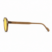 Elian Óptica Amber Round — Yellow-Tint Screen Glasses imagen 8