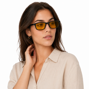 Elian Óptica Night Focus — Warm-Tint Night Glasses imagen 5