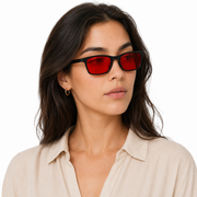 Elian Óptica Night Focus — Warm-Tint Night Glasses imagen 14