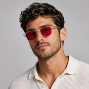 Elian Óptica Sunset Shield — Warm-Tint Digital Glasses imagen 24