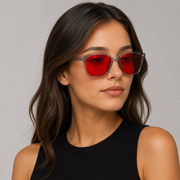 Elian Óptica Sunset Shield — Warm-Tint Digital Glasses imagen 20
