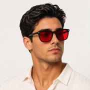 Elian Óptica Sunset Shield — Warm-Tint Digital Glasses imagen 9