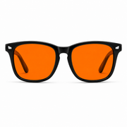 Elian Óptica Sunset Shield — Warm-Tint Digital Glasses imagen 2