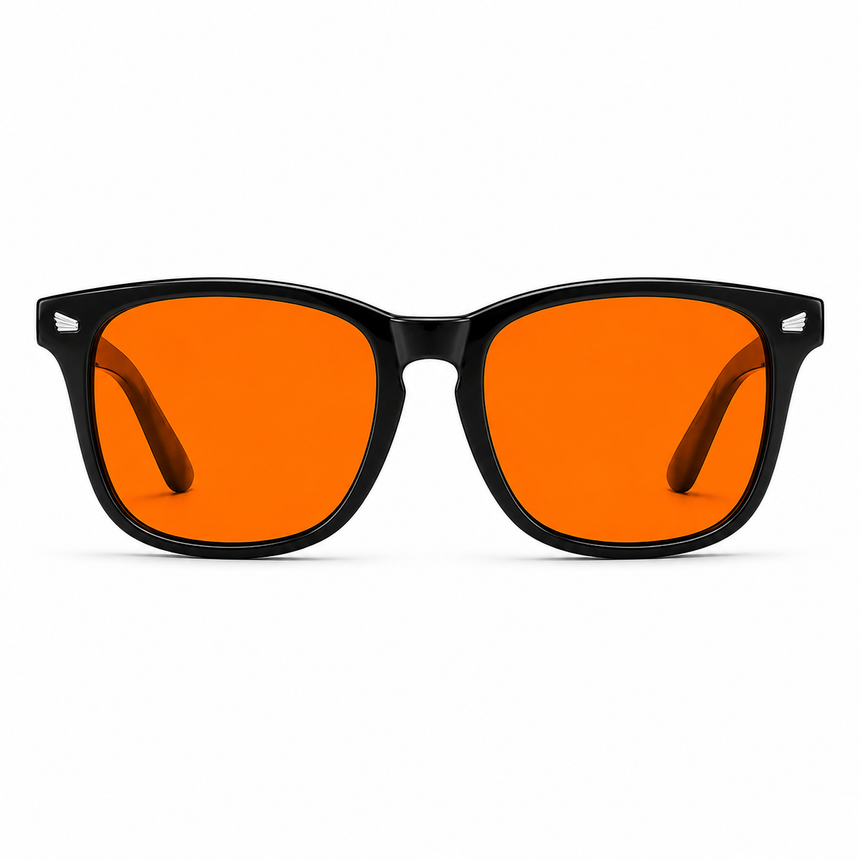 Elian Óptica Sunset Shield — Warm-Tint Digital Glasses