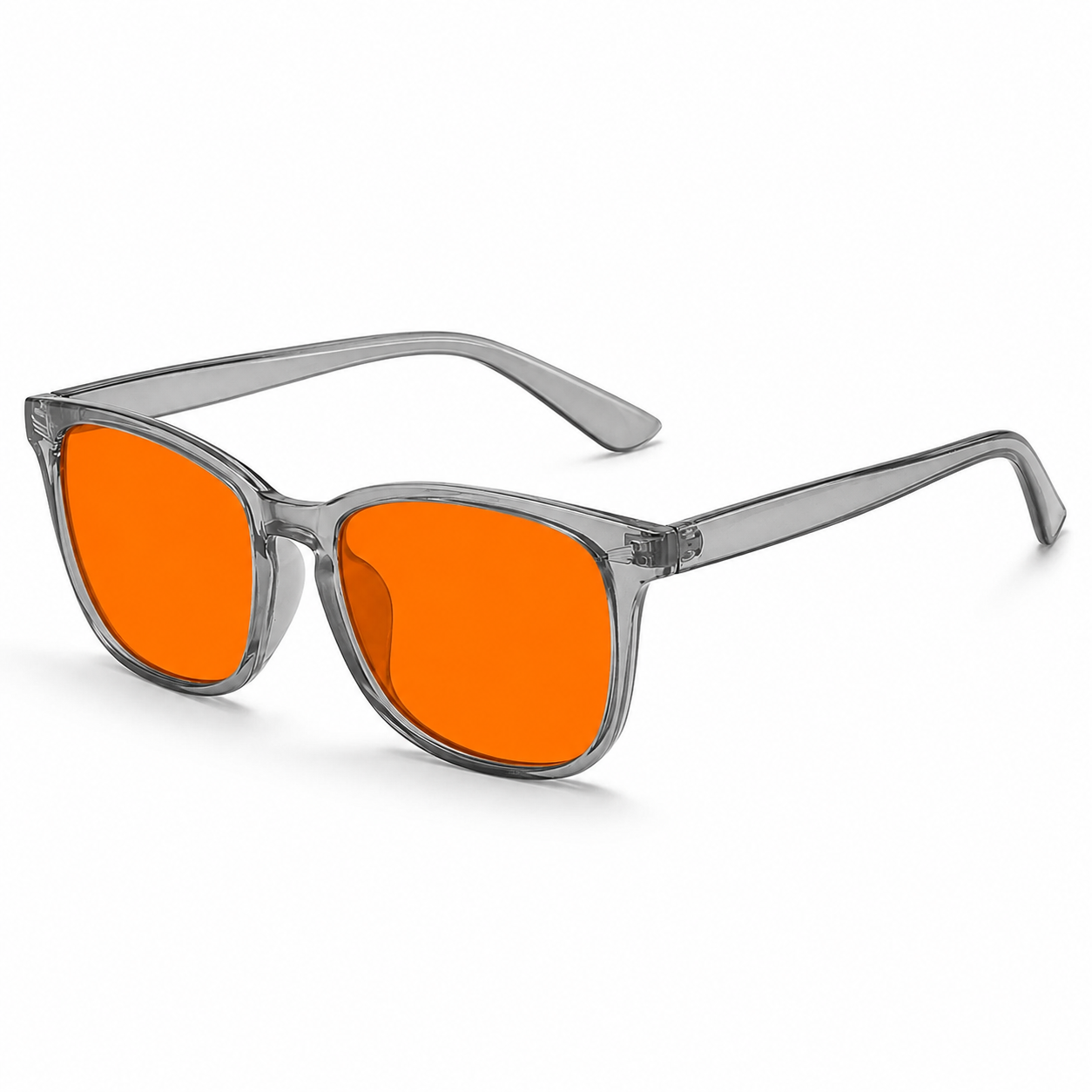 Elian Óptica Sunset Shield — Warm-Tint Digital Glasses