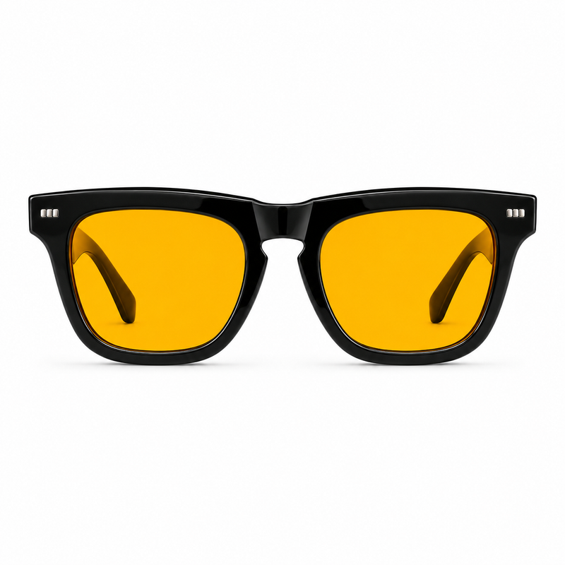 Elian Óptica Clear Square — Clear Blue Light Glasses vista 2