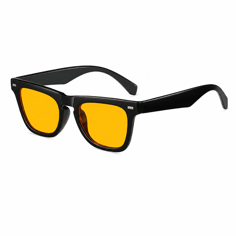 Elian Óptica Clear Square — gafas de luz azul transparentes vista 1