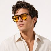 Elian Óptica Clear Square — Clear Blue Light Glasses imagen 10