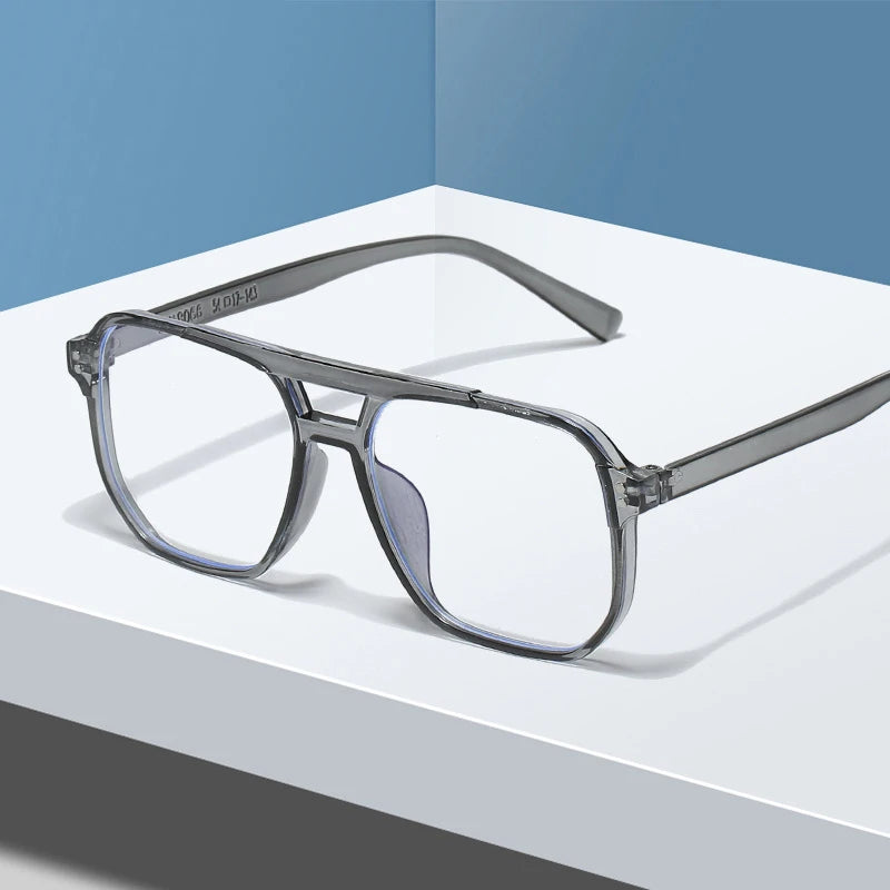 Transparent Computer Glasses Frame Women Men anti Blue Light Square Eyewear Blocking Glasses Optical Spectacle Eyeglass